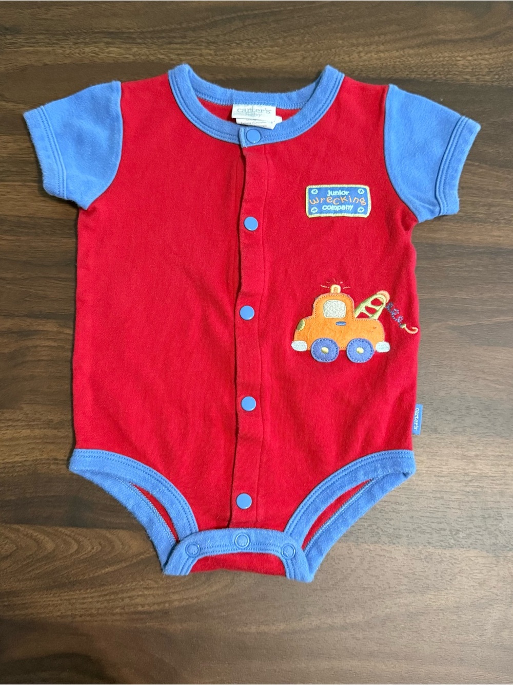 Baby boy vintage Carter’s onesie